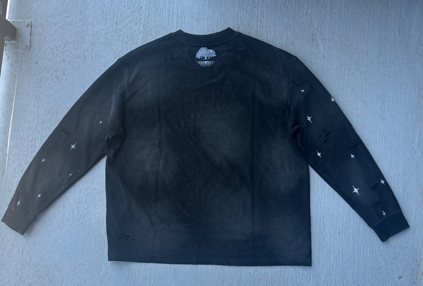 "ROOTED" TFL LONG SLEEVE SHIRT [BLACK]